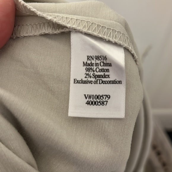 🇺🇸Coldwater Creek khaki capri pants, size 12 - Picture 8 of 8